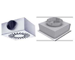 Diffuser with G.I Plenum Box