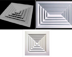 Square and Rectangular Diffuser